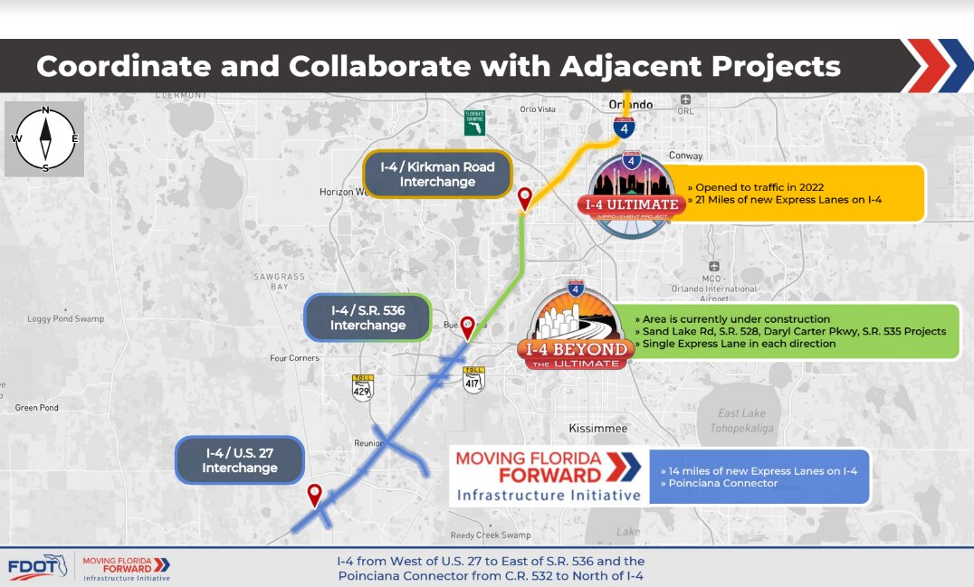 Progress Underway Advancing I-4 Moving Florida Forward Projects To ...